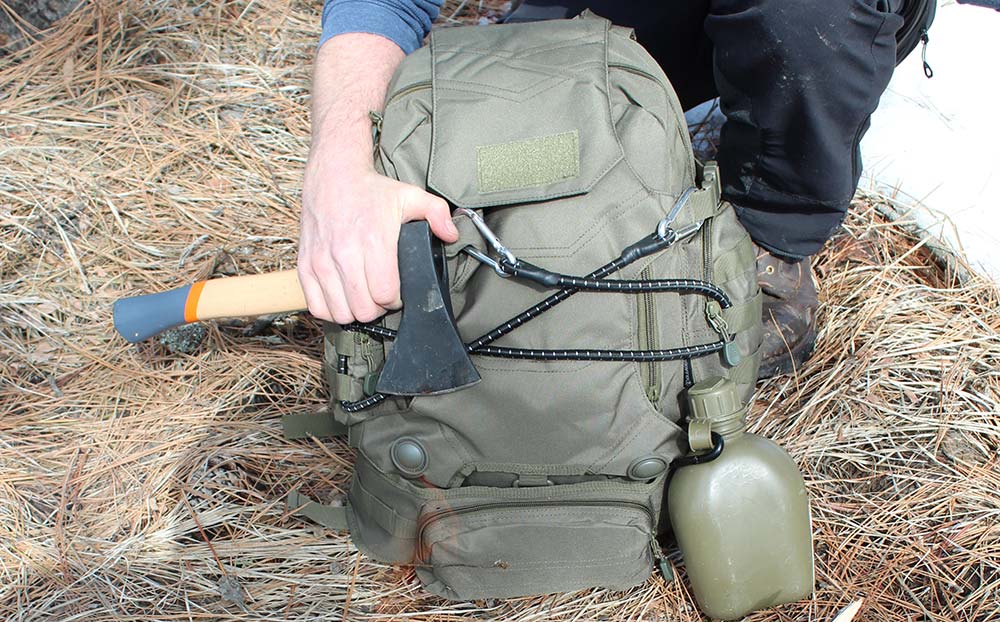 example of a north american bugout survival pack